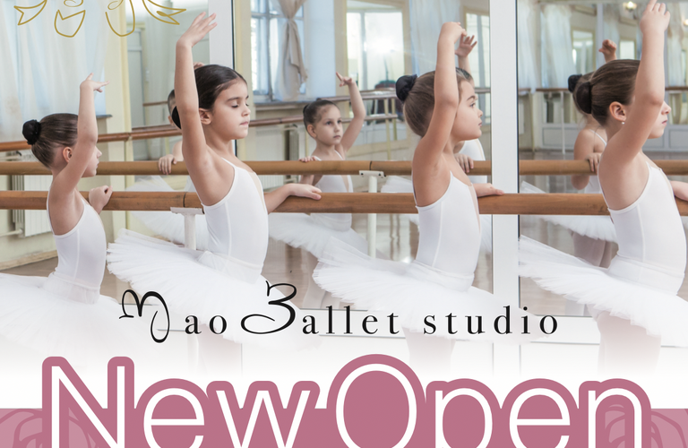 NEW OPEN！体験レッスン会を開催！マオバレエスタジオ